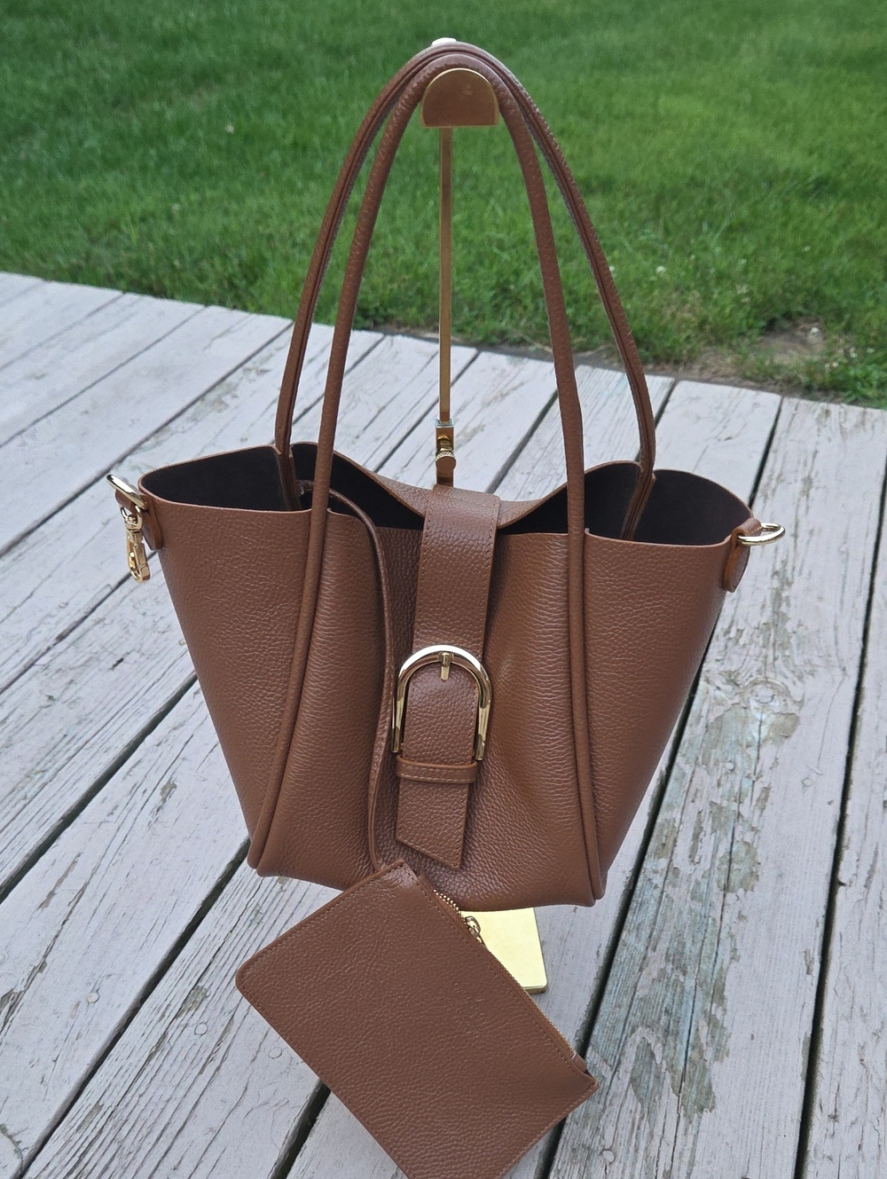 Gabarra Milano Italian Leather Tote Bag. Like NEW condition. $250 Retail